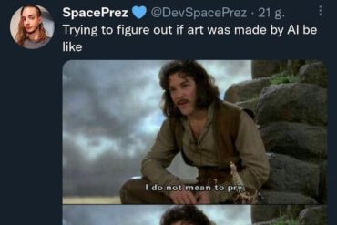 Ai Art Has A Sign