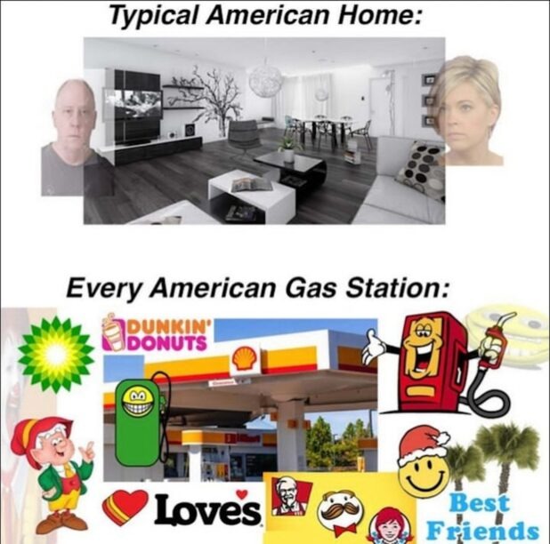 American Gas Station