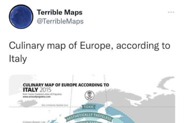 Italy Food Map