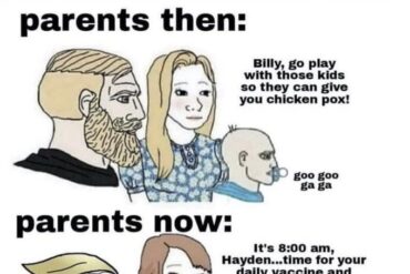 Parents Then Now