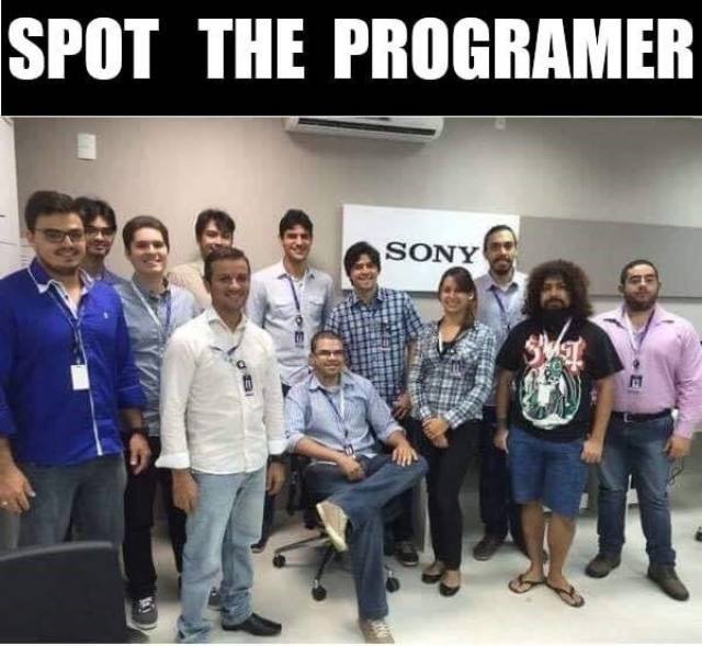 Spot The Programmer